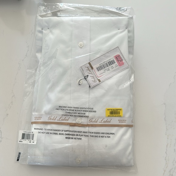 Men's White Shirt - Picture 2 of 3